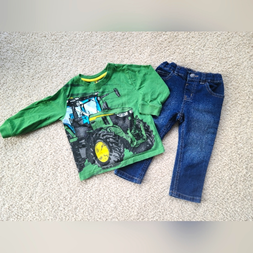 John Deere Toddler Boys Bundle Size 2T